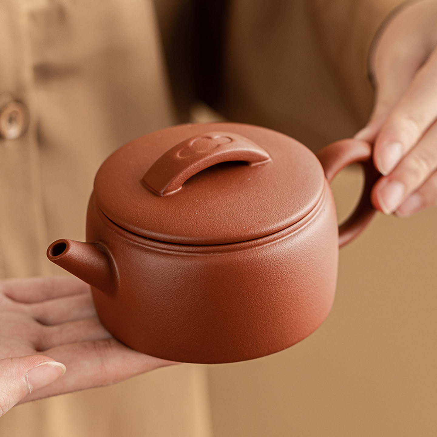 紫砂壶一人饮个人专用小号功夫茶具防烫单人泡茶壶手工陶瓷单壶杯