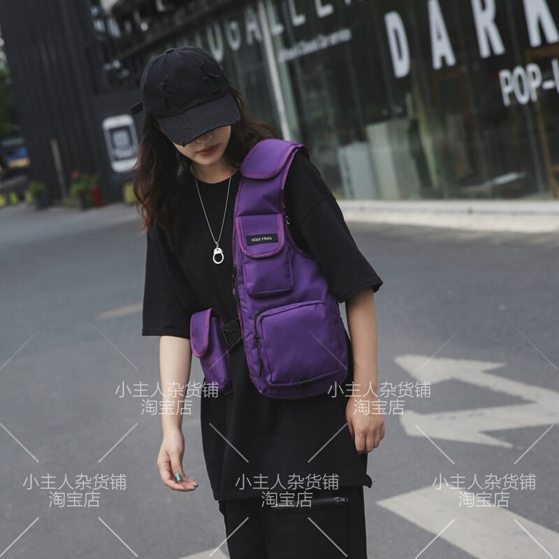 滑雪马甲冬季防水防风男女户外单双板工装背心多口袋战术机能坎肩