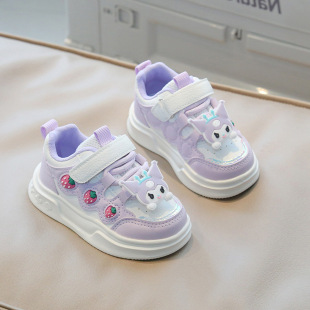 童鞋女童1到3岁婴儿一阶段学步鞋轻便款宝宝防滑软底春夏秋季鞋子