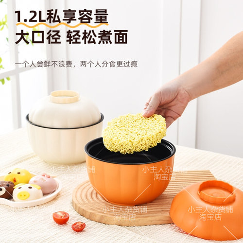 低功率宿舍锅学生寝室q多功能迷你小火锅便携式螺蛳粉电煮锅煮面