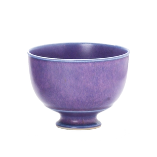 瓷八里 罗兰紫窑变 景德镇手工陶瓷茶具茶杯主人杯伴手礼私人定制