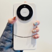 酒红色轻奢素皮纹适用华为mate60pro 手机壳mate50pro高级感mate40pro简约皮质mate60新款 小众mate70保护套女