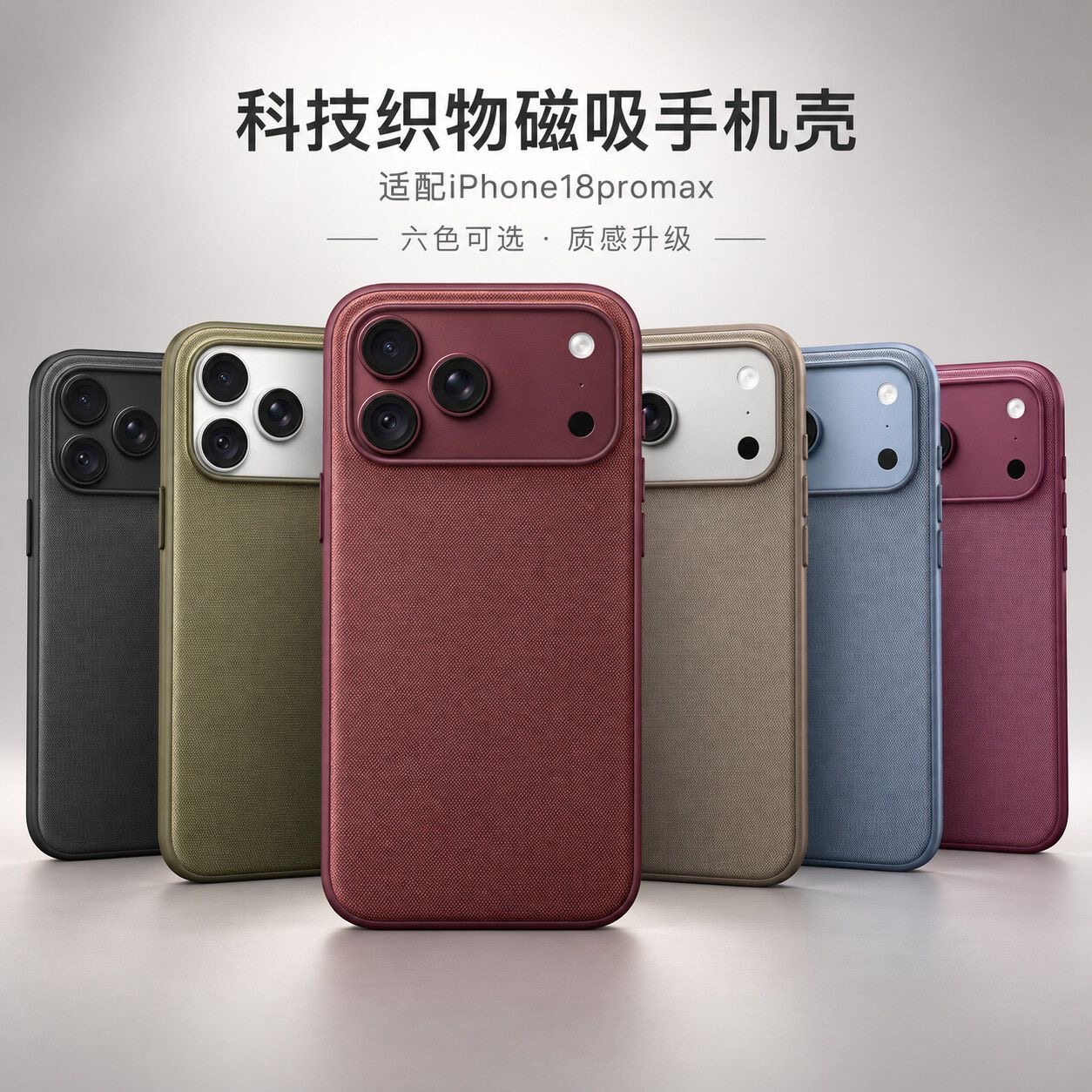 17pm同款科技织物编织磁吸全包壳