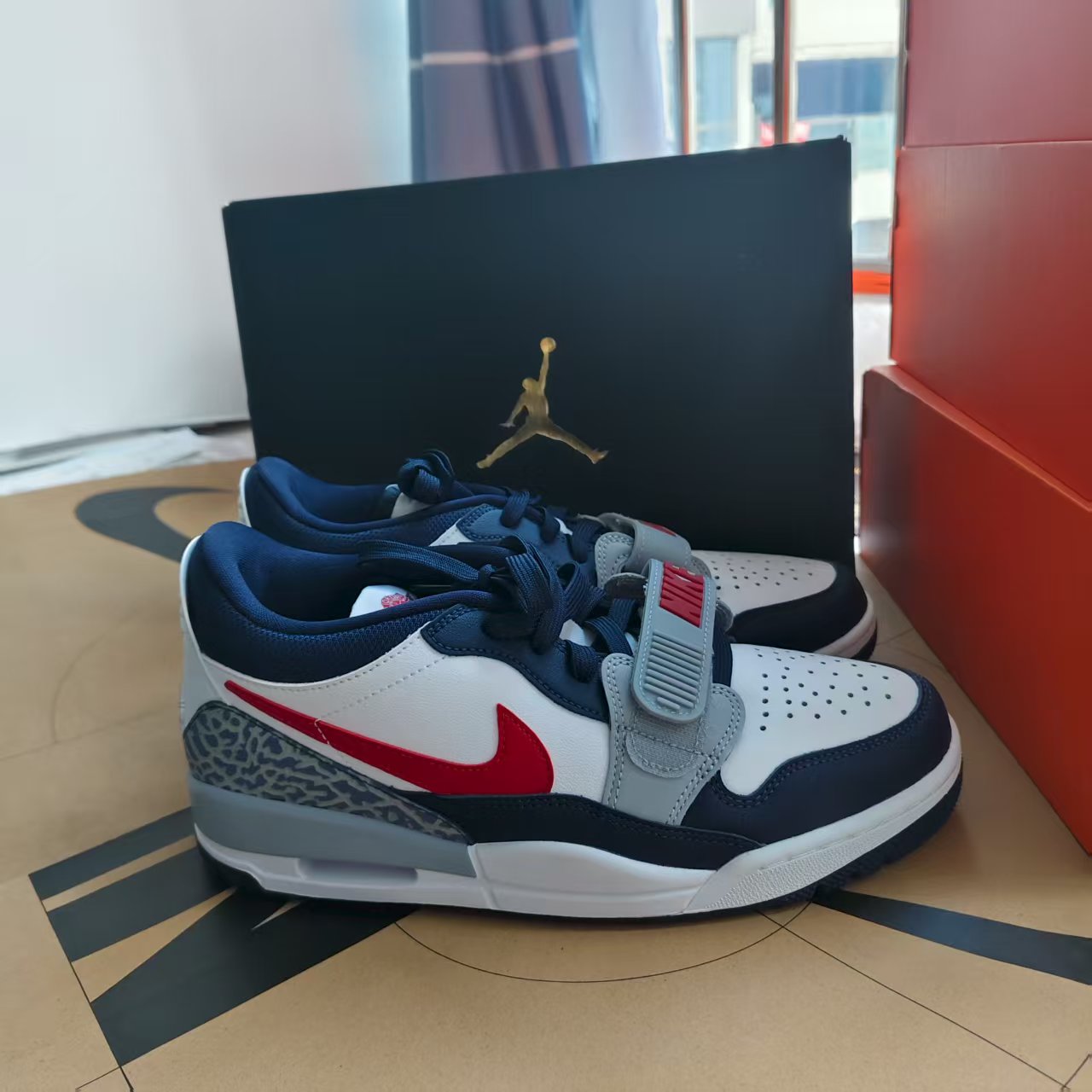 耐克Air312Low爆裂纹篮球鞋