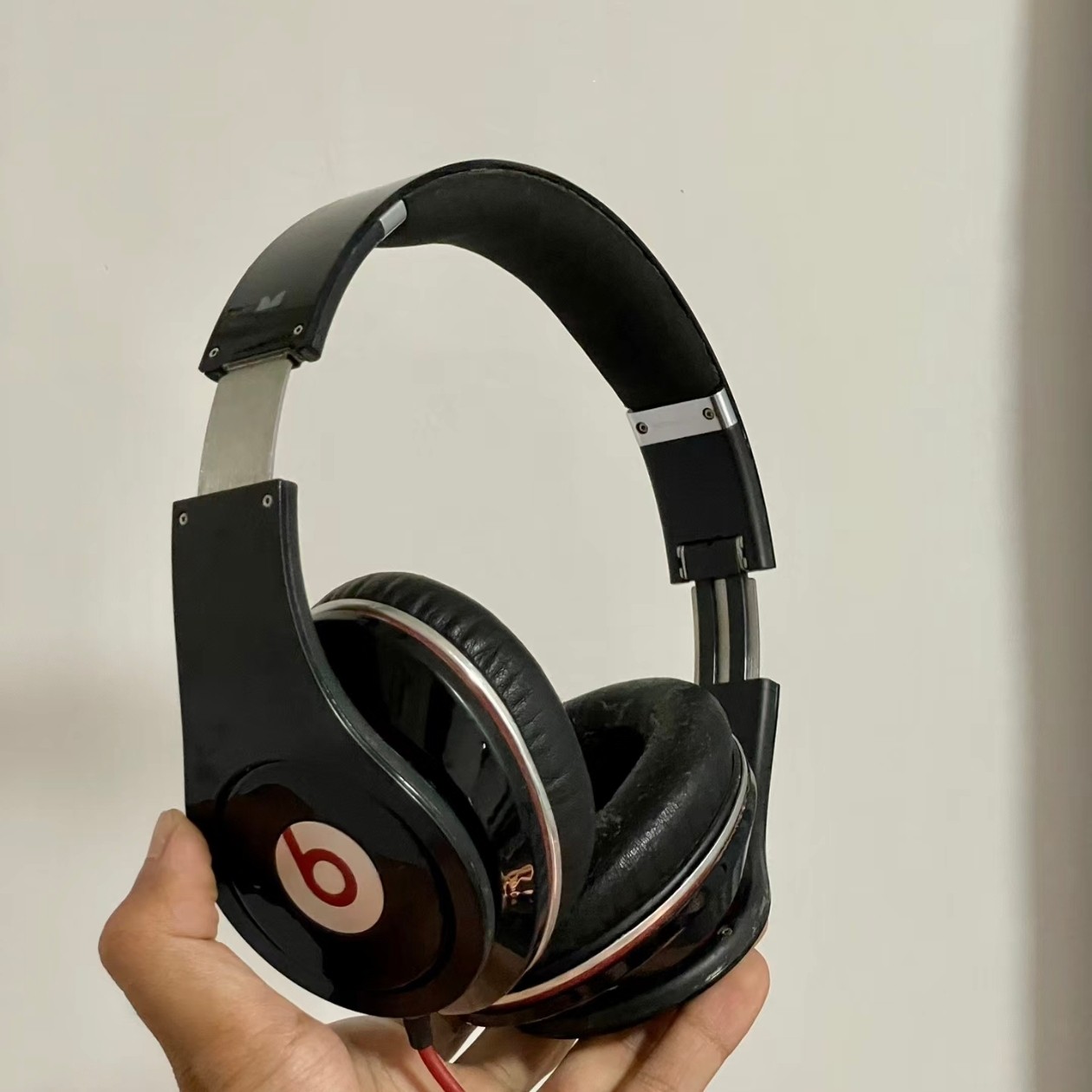 适用于录音师一代内梁垫beats录音师studio耳机头梁垫耳机收纳盒