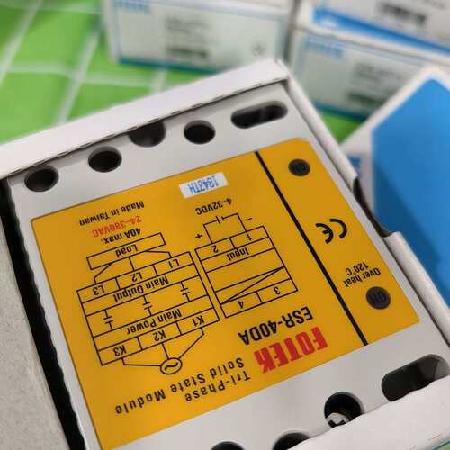 议价FOTEK阳明三相固态继电器 ESR-40DA ESR-60可维修