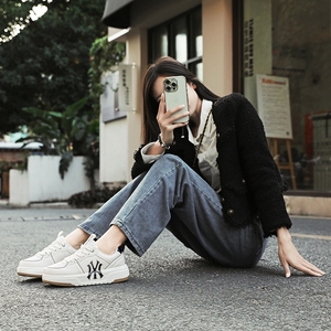 纽约洋基队运动板鞋男女鞋休闲情侣韩版潮流老爹鞋小白鞋