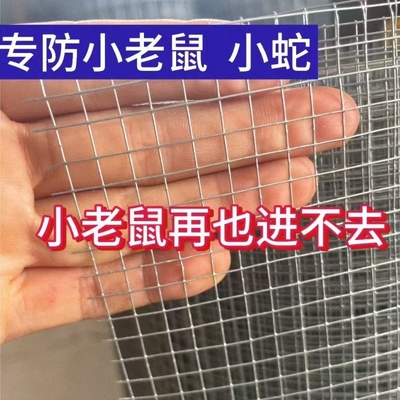 防鼠防蛇小孔网格过滤铁丝钢丝网
