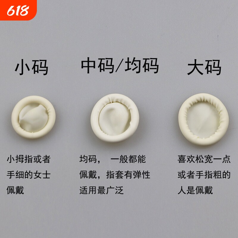 乳胶防静电手指套|218人收藏