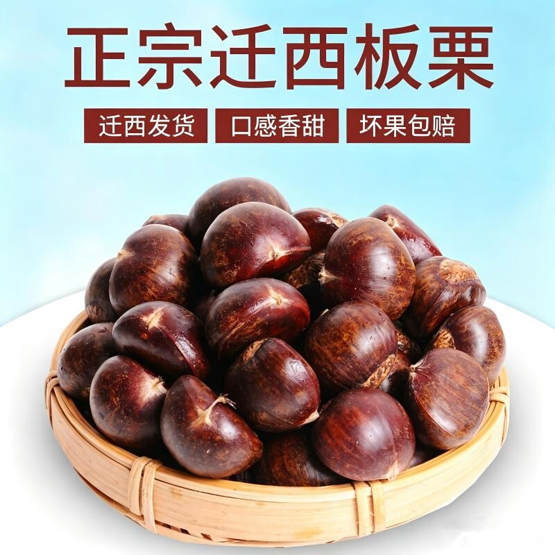 真迁西板栗产地直发坏果包赔										