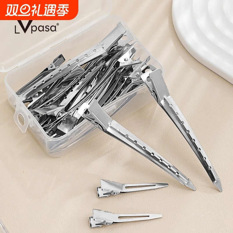 5个 发根头发蓬松卡无痕发夹刘海鸭嘴定位夹化妆师定型夹子头饰