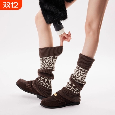 百搭针织袜套！超配雪地靴打底裤