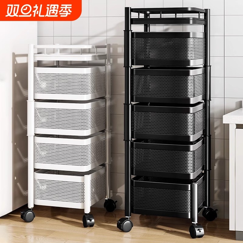 金属旋转厨房置物架|超3万次加购
