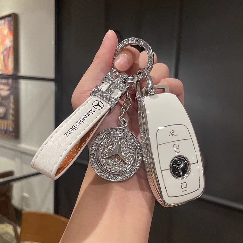 适用于24款奔驰钥匙套C级C260L女C200L壳E300L包G