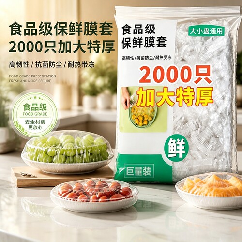 一次性保鲜膜锁鲜防尘