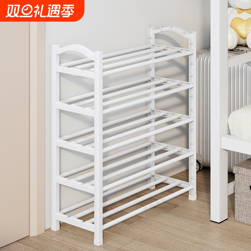 鞋架多层家用门口出租房宿舍用简易小窄塑料鞋柜2025新款加厚结实