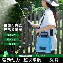 电动喷雾器农用小型浇水施肥喷壶消毒打药神器家用喷水浇花喷雾枪