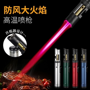 2025新款露营户外打火机防风雪茄艾灸点火器农村柴火灶焊枪大火力