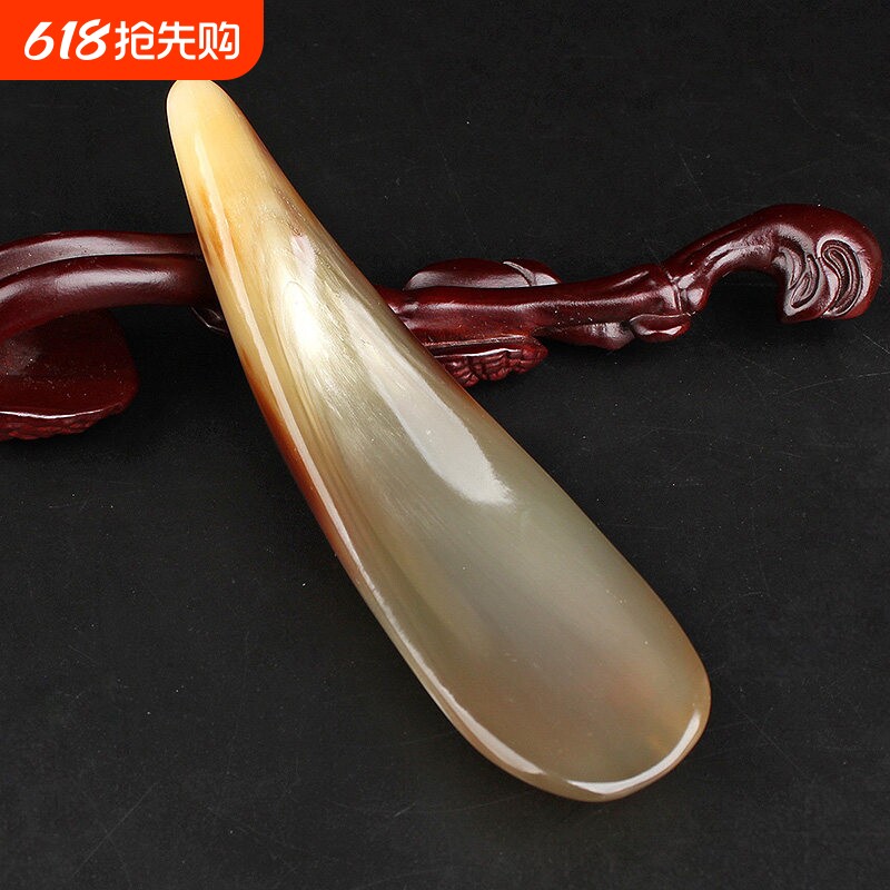 牛角刮痧板肩颈纹背部按摩经络疏通专用神器点穴拨筋棒脸部美容勺