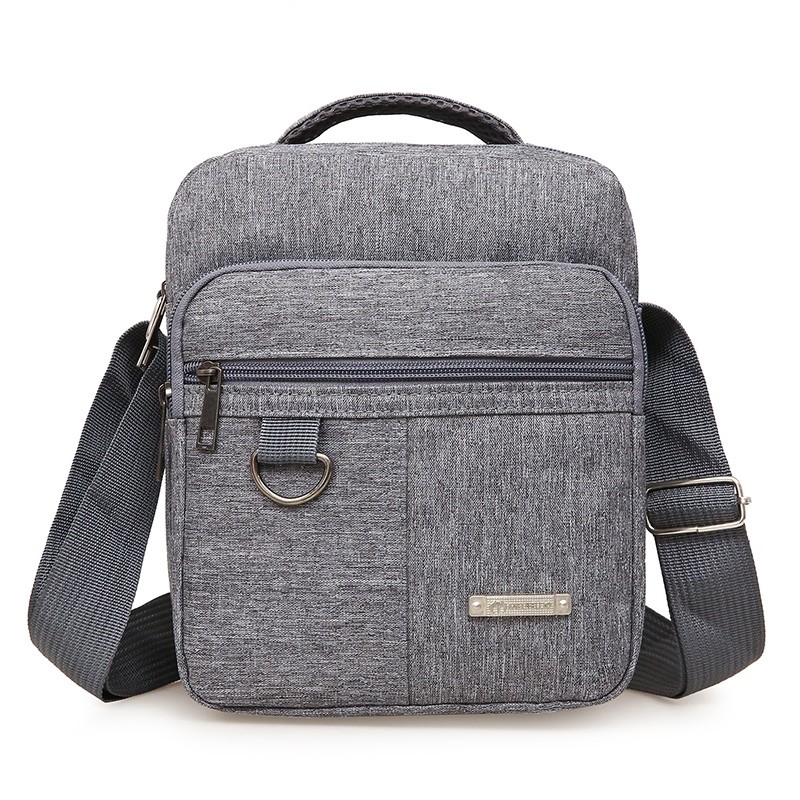男包休闲帆布包牛津布单肩包男斜挎包男士包包背包小包商务公文包