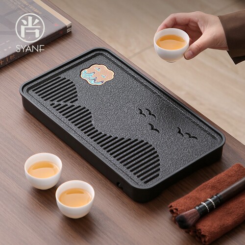 茶盘家用小型茶托盘干泡茶海茶台