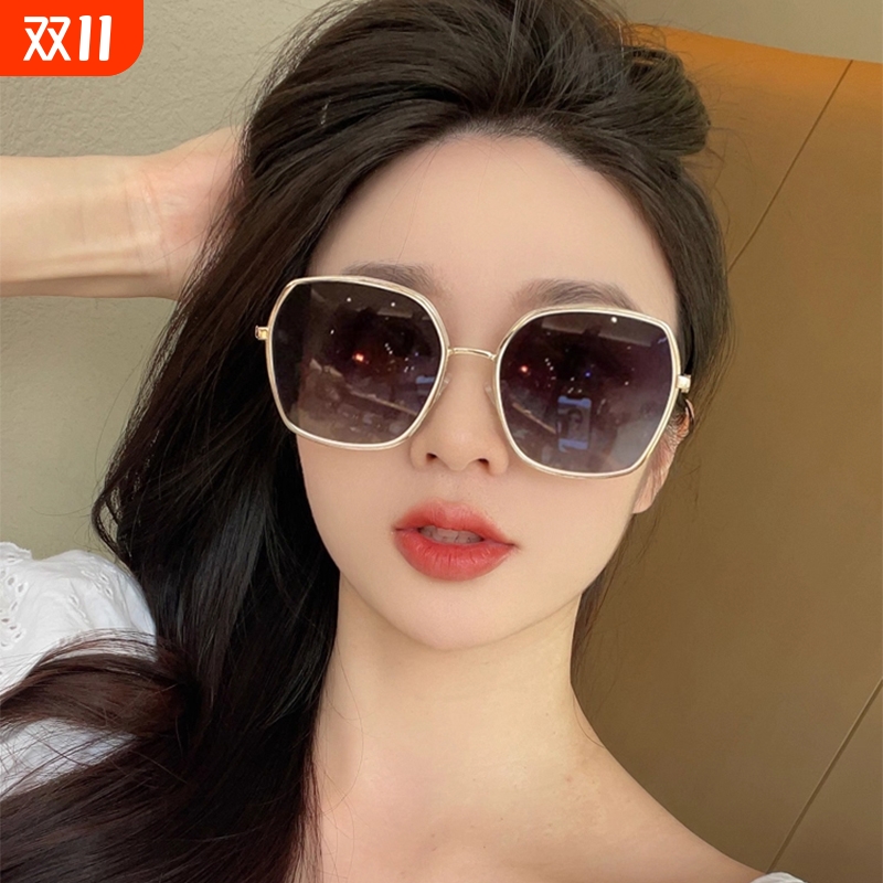 2025偏光防紫外线墨镜女款高级感新款女士太阳眼镜防晒显脸小圆脸