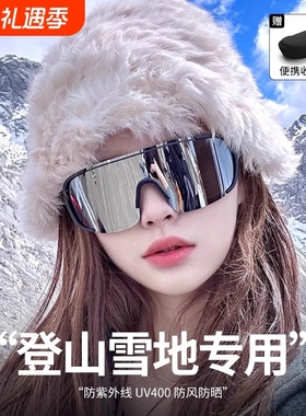 登山护目镜墨镜爬雪山雪地防晒