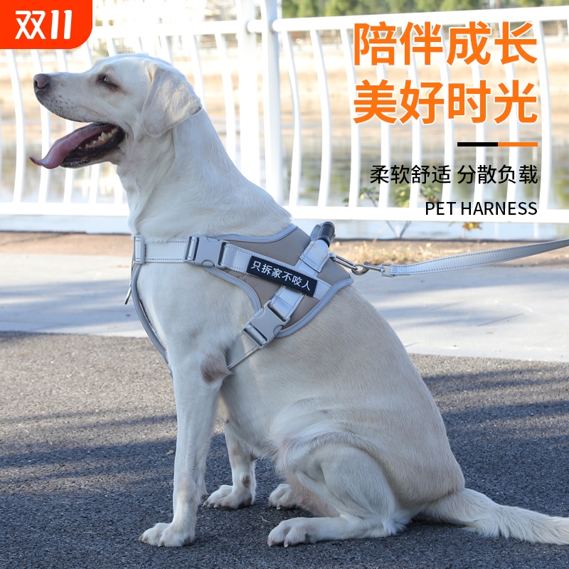 宠物胸背带防爆冲狗狗牵引绳