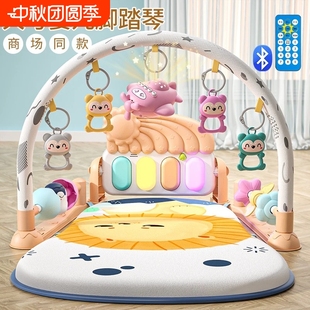 腳踏鋼琴嬰兒玩具0到6個月健身架器幼兒寶寶31一2歲小齡新生4早教
