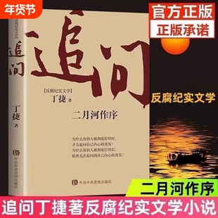 正版现货 追问 丁捷反腐败官场小说官场小说反腐纪实文学反腐警示录 国家行动 同名电视剧张译主演原著小说
