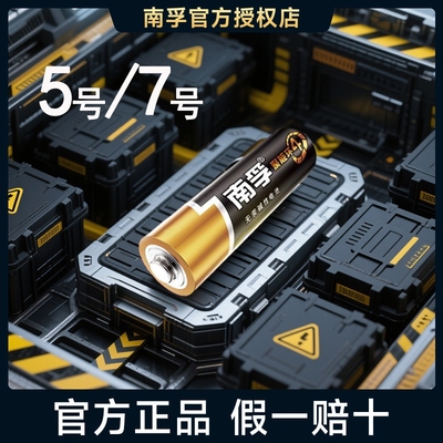 南孚碱性电池5号7号遥控器电池