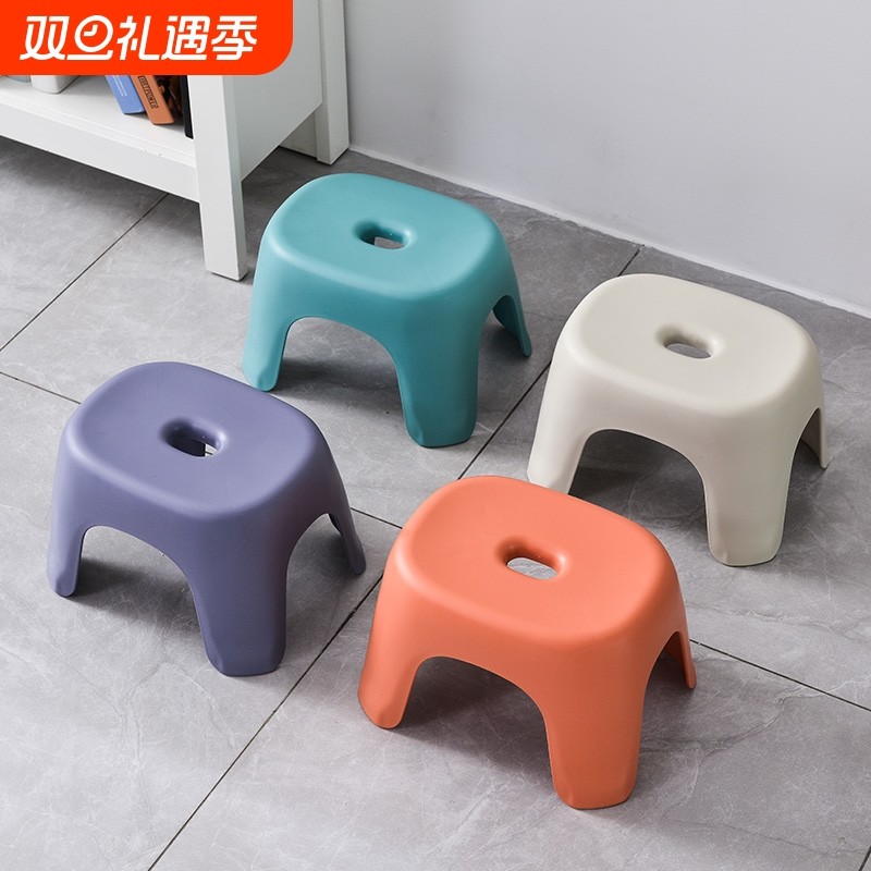 小凳子家用浴室防滑凳加厚换鞋凳结实耐用小板凳矮凳儿童宝宝洗澡