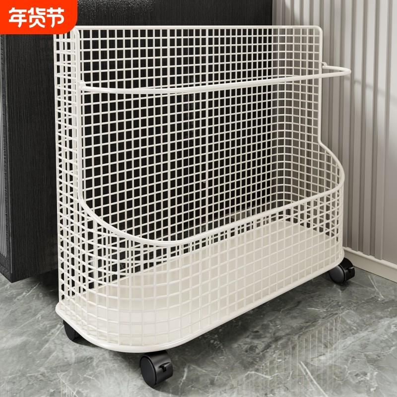 瑜伽垫收纳框窄缝球类球拍收纳架夹缝健身器材置物架羽毛球带轮,收纳整理,运动器材收纳用具,淘宝优惠券,粉丝福利购,淘宝优惠卷