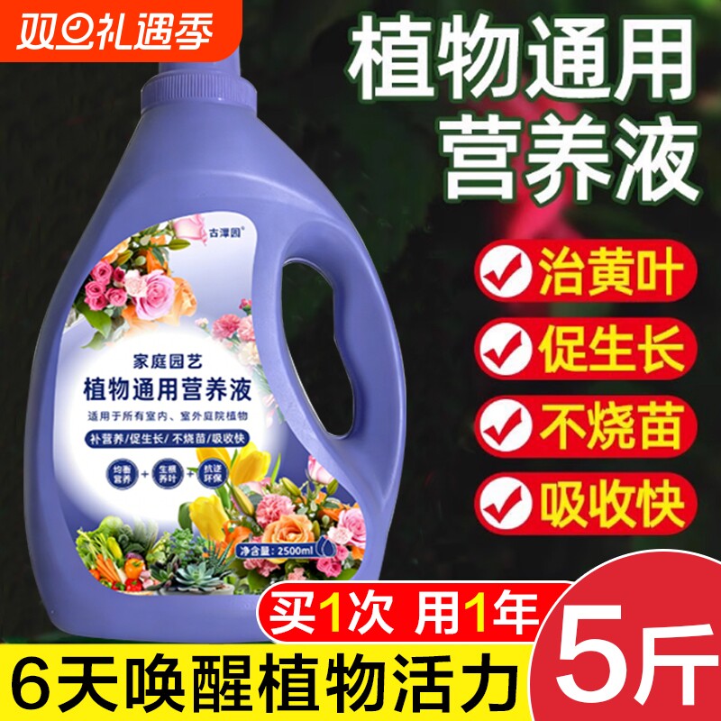 营养液植物通用型绿萝富贵竹发财树多肉水培养花卉绿植盆栽花肥料