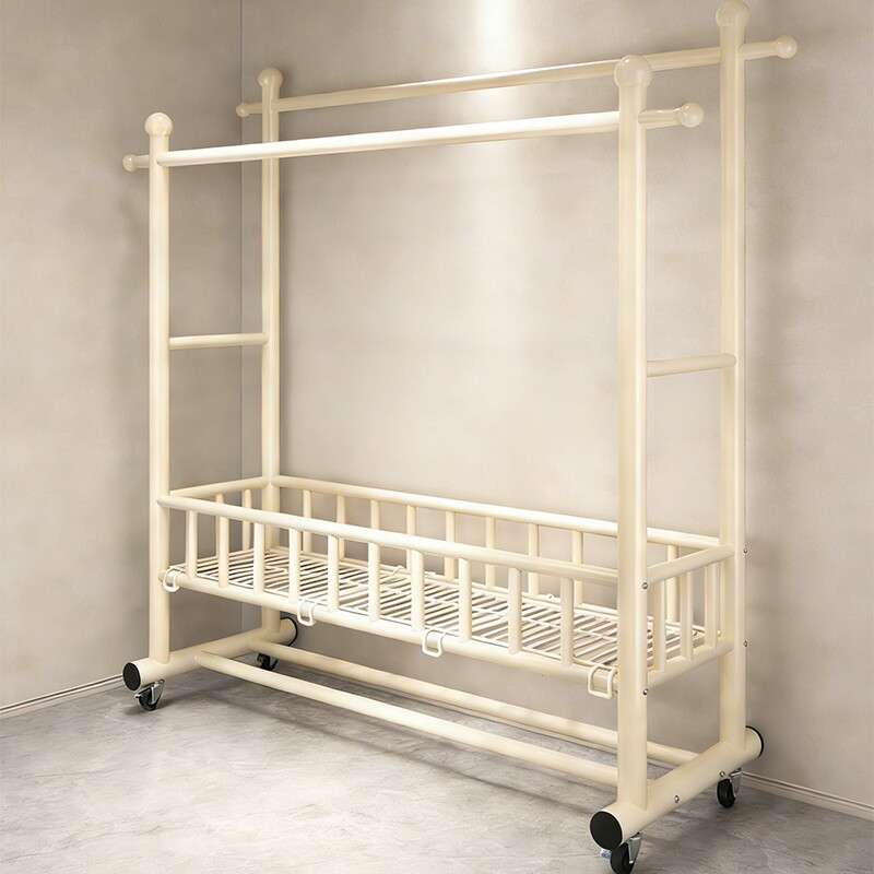 衣帽架落地卧室内家用挂衣架可移动宿舍晾衣架新款简易衣架置物架