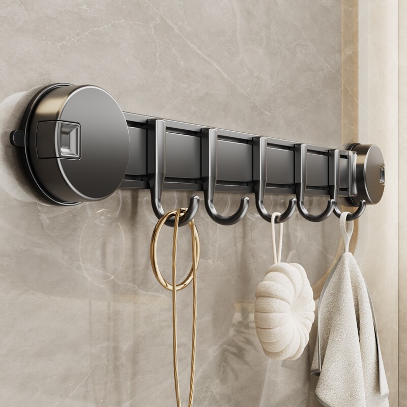 吸盘挂钩粘钩真空强力承重置物架钩子壁挂免打孔浴室挂勾门后收纳