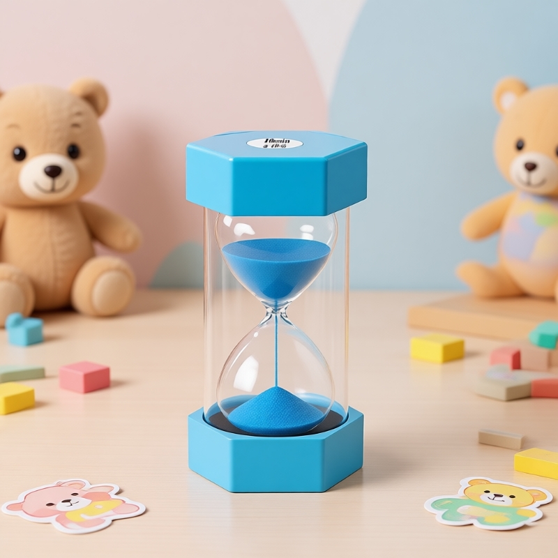 六角桌面沙漏计时器防摔礼品