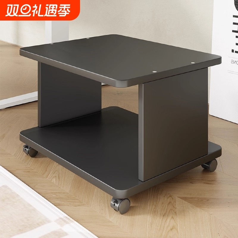 打印机置物架家用专用架办公室落地可移动放置柜带轮万向轮收纳