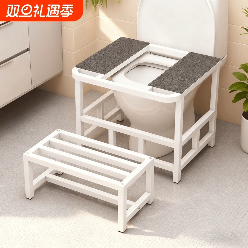 马桶坐便改蹲便蹲坑神器坐厕变蹲厕蹲坑式架马桶凳脚凳脚踩蹲便器