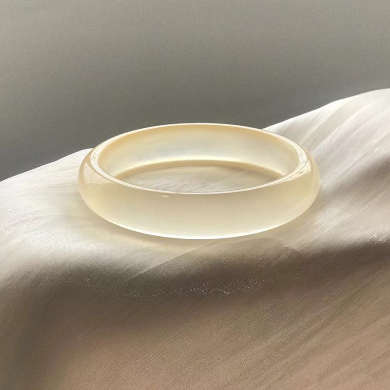 香槟金手镯高冰种女款
