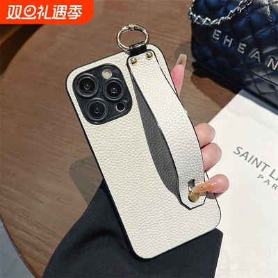简约可腕带可支架防摔手机壳