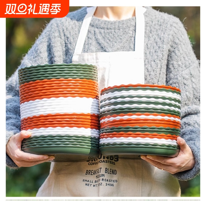 加仑托盘花盆大号加厚环保塑料盆托接水盘盆垫通用大托盘底座树脂