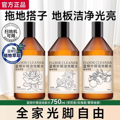 蓝桉叶精油香氛木地板瓷砖清洁液