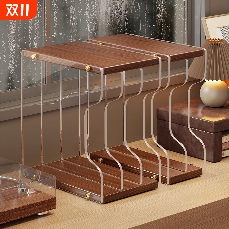 大尺寸黑茶色亚克力展示架