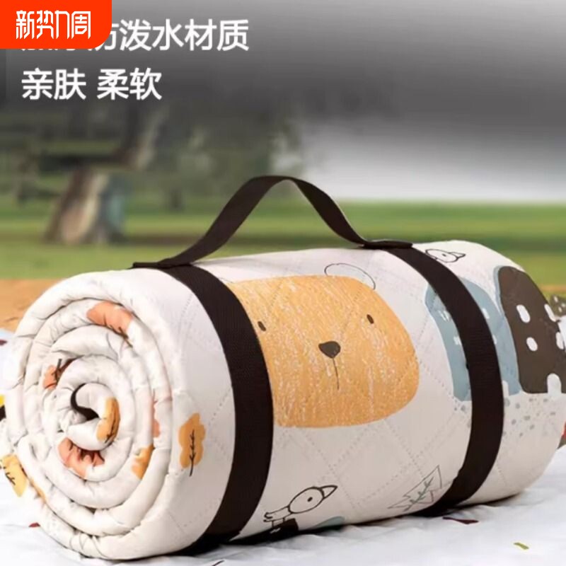 户外野餐垫防潮垫加厚便携式露营野营沙滩草地野炊防水垫子帐篷垫