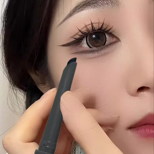 带盖唇刷小圆头晕染刷迷你化妆刷多功能遮瑕刷便携唇膏口红刷