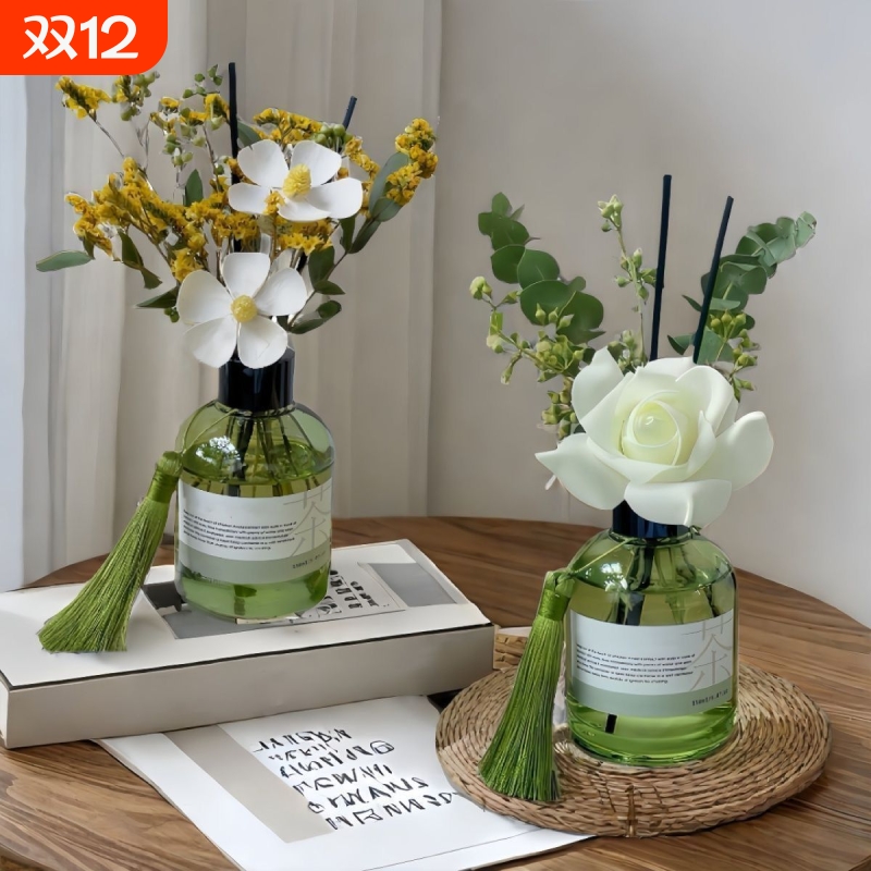 白茶栀子花空气清新剂家用厕所卫生间持久留香室内香薰高级房间