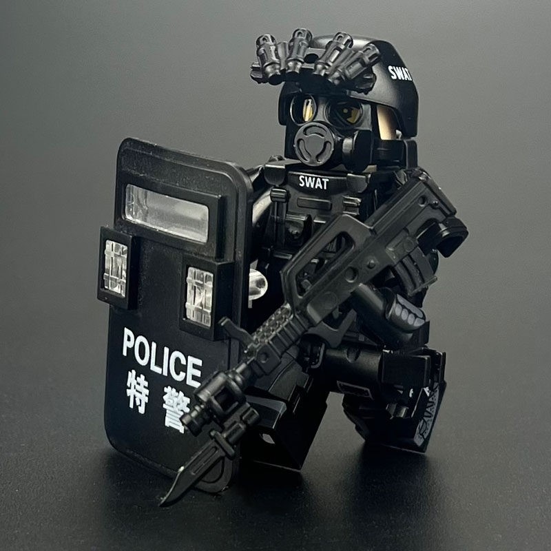 中国防毒军事人仔特种兵小人偶特警儿童拼装益智积木玩具装甲拼插,玩具/童车/益智/积木/模型,普通塑料积木,淘宝优惠券,粉丝福利购,淘宝优惠卷