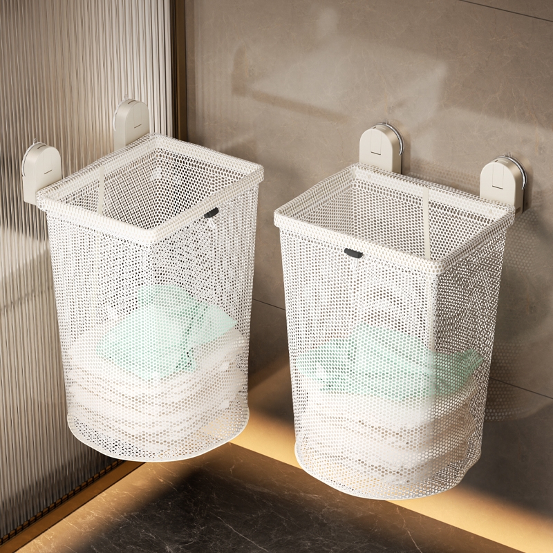 脏衣篓放脏衣服家用洗衣篮壁挂可折叠卫生间洗澡收纳筐桶浴室神器