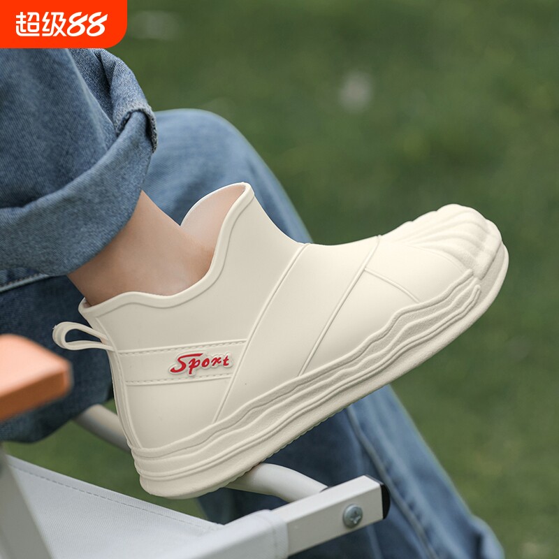 喆星低帮雨鞋女短筒学生时尚水鞋韩版年少女工作雨靴防水胶鞋防滑